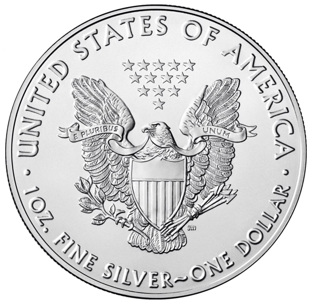 American Eagle Silver BU  coin collectible - Main Image 2