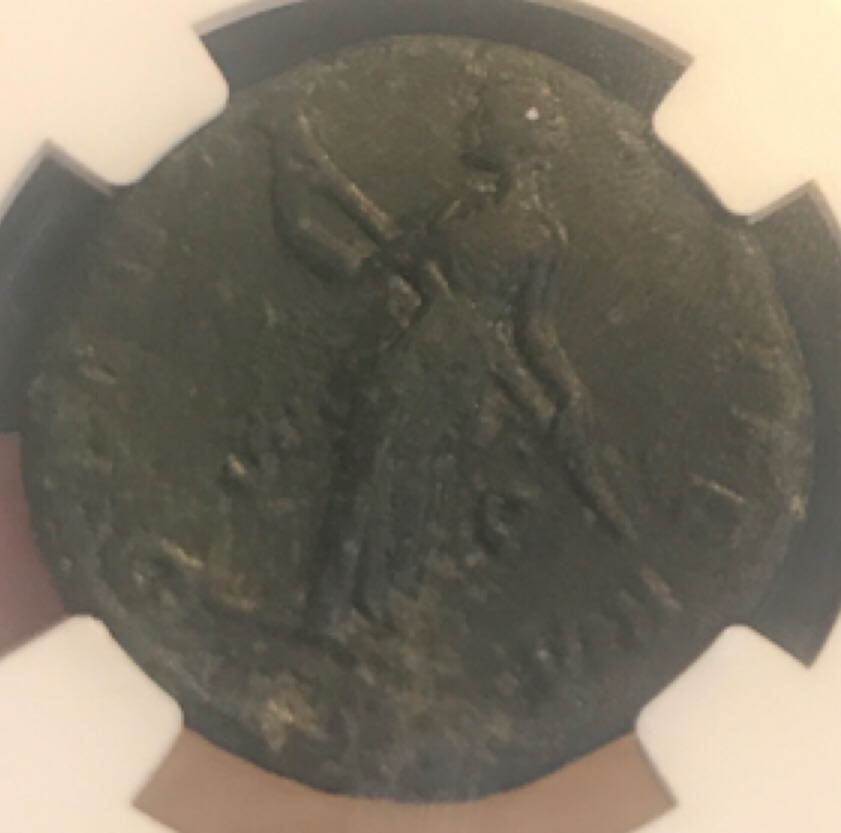 Lucilla Sestertius (NGC)  coin collectible - Main Image 2