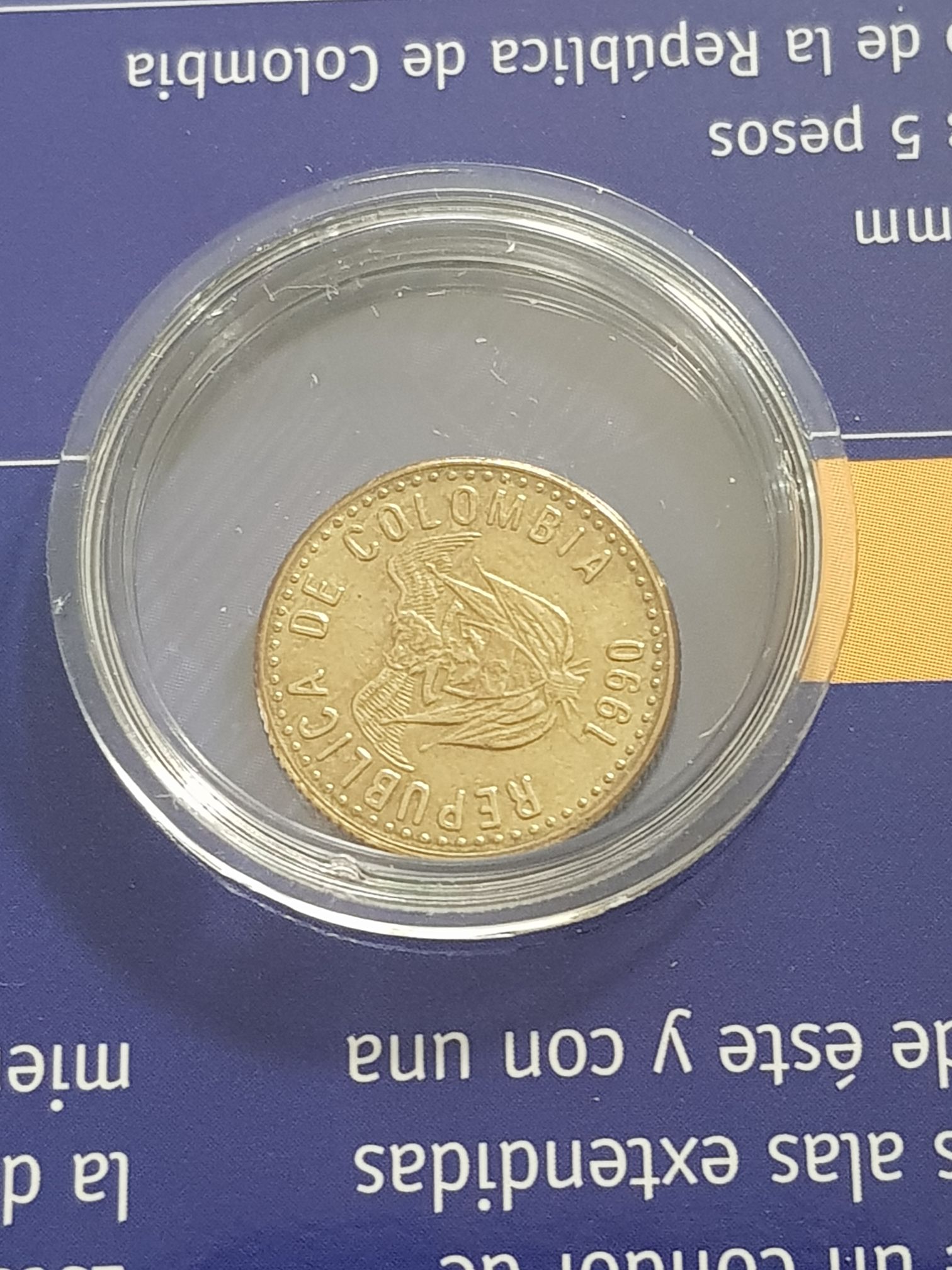 5 Pesos  coin collectible - Main Image 2