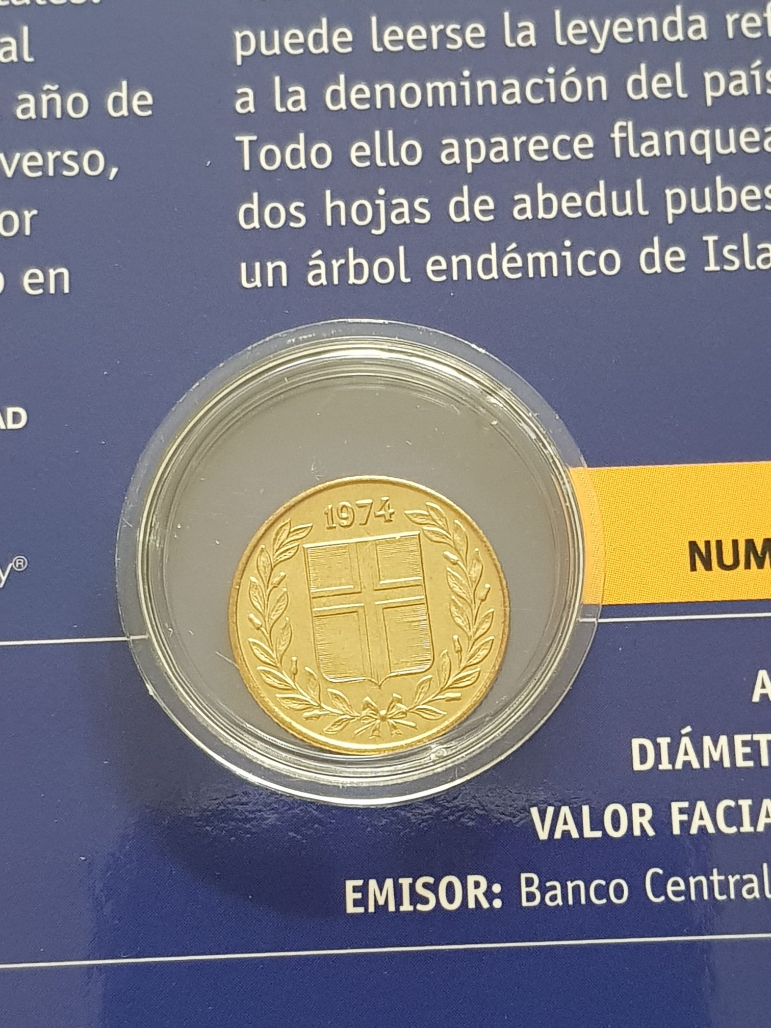 50 Aurar  coin collectible - Main Image 2