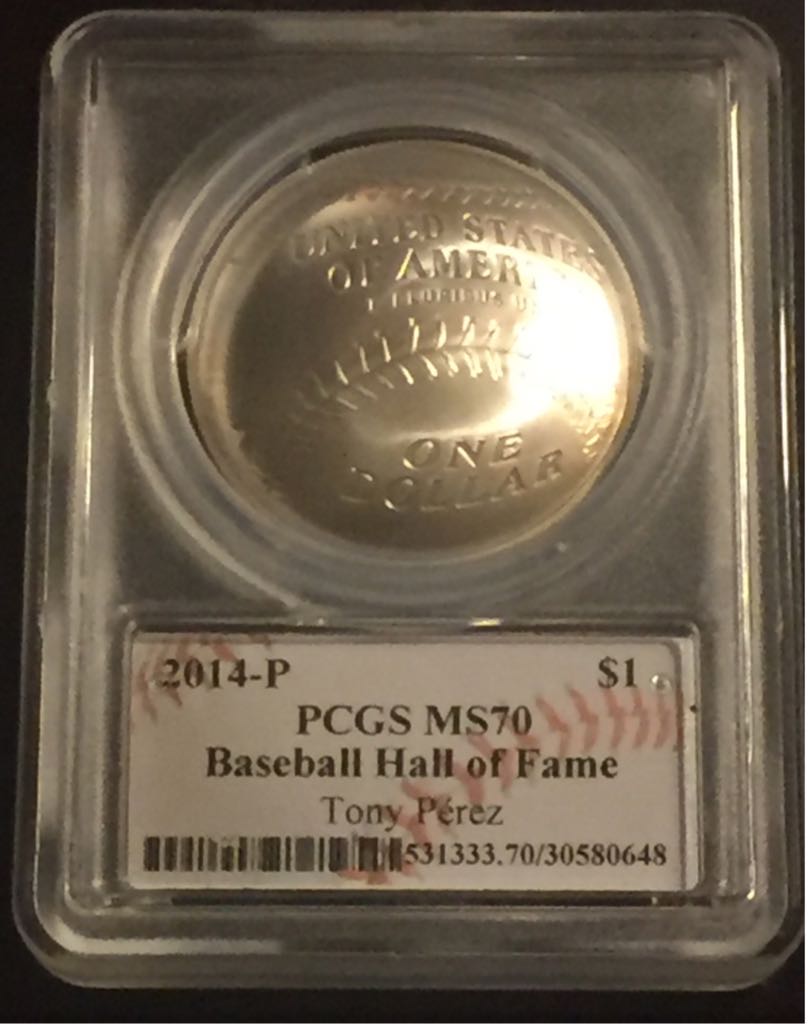 2014 P Tony Perez  coin collectible - Main Image 2
