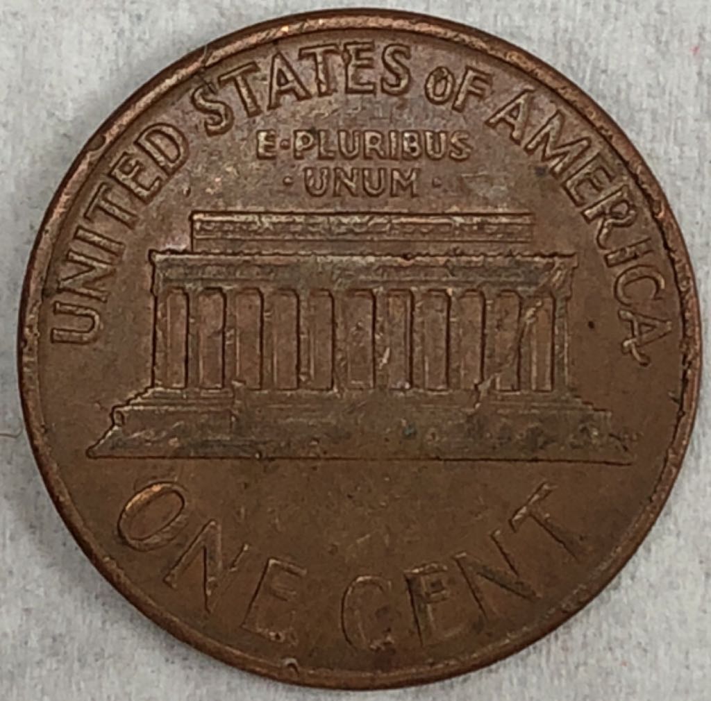 1962-D Lincoln Memorial Cent  coin collectible - Main Image 2