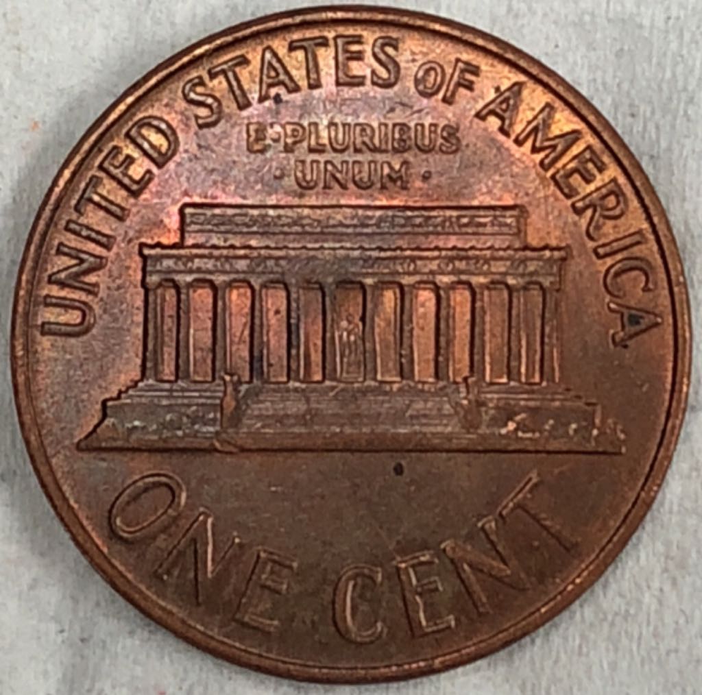 1964-D Lincoln Memorial Cent  coin collectible - Main Image 2