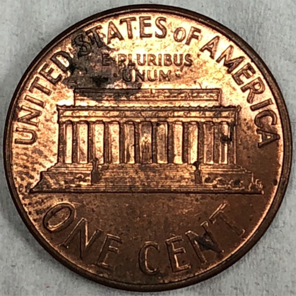 1968-D Lincoln Memorial Cent  coin collectible - Main Image 2