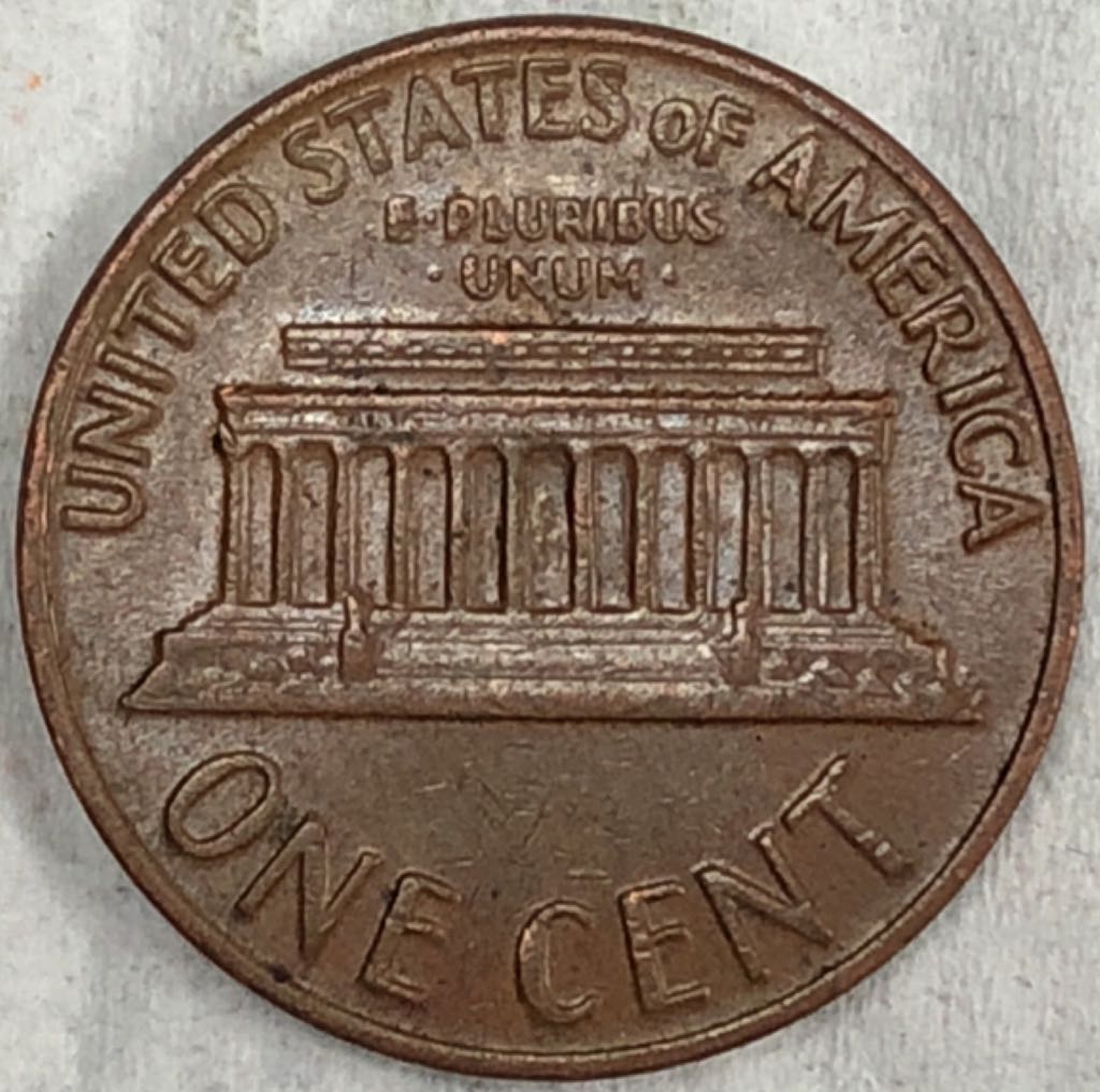 1970 Lincoln Memorial Cent  coin collectible - Main Image 2