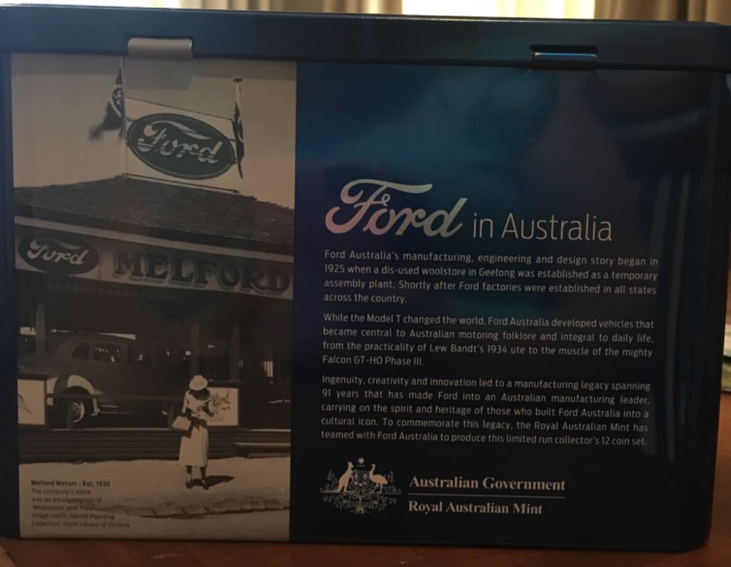 Ford Tin  coin collectible - Main Image 2