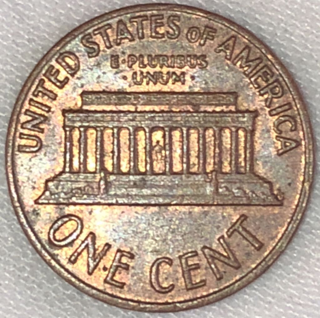 1972 Lincoln Memorial Cent  coin collectible - Main Image 2