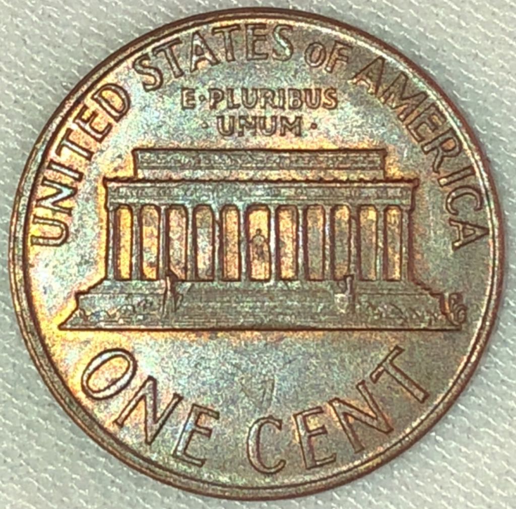 1973-D Lincoln Memorial Cent  coin collectible - Main Image 2