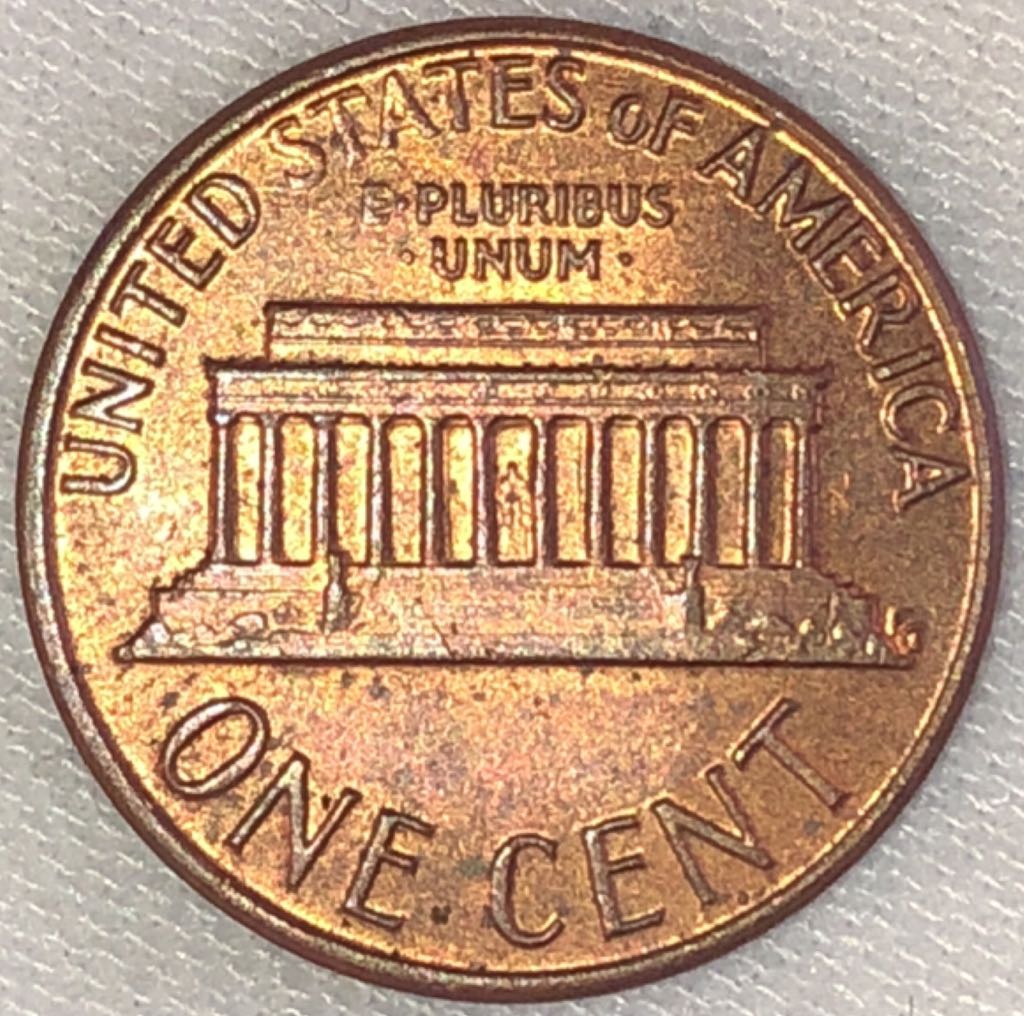 1976 Lincoln Memorial Cent  coin collectible - Main Image 2