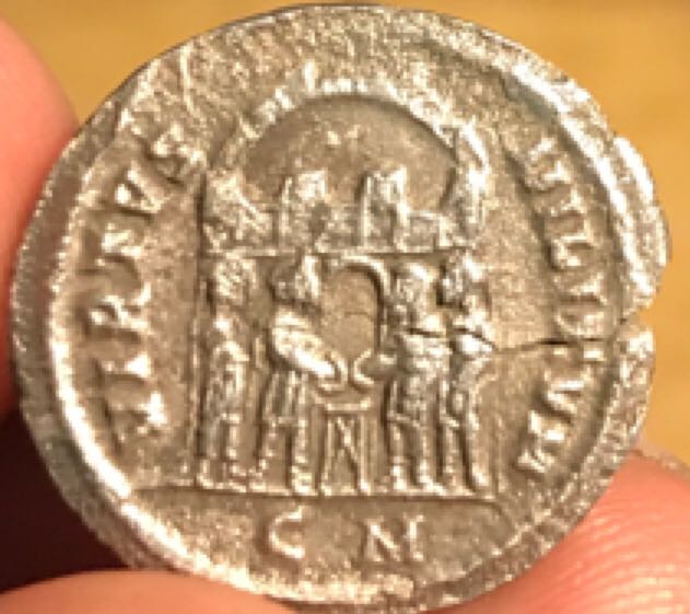 Galerius (as Caesar) Argenteus  coin collectible - Main Image 2