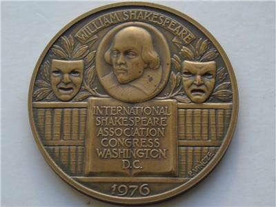William Shakespeare - American Bicentennial Celebration  coin collectible - Main Image 2