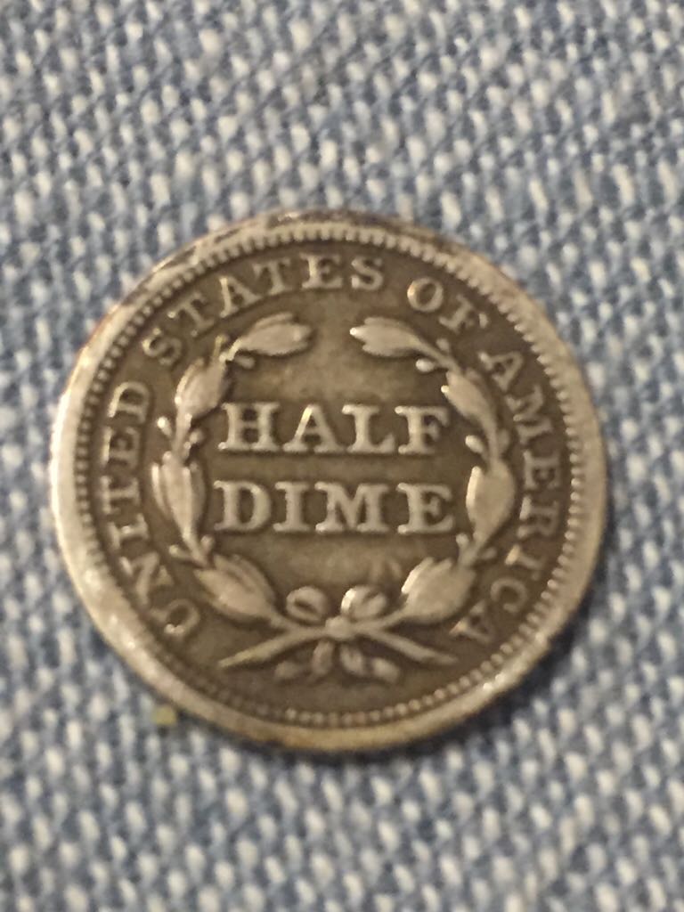 1853 Seated Liberty Half Arrows & Rays NGC AU Details  coin collectible - Main Image 2