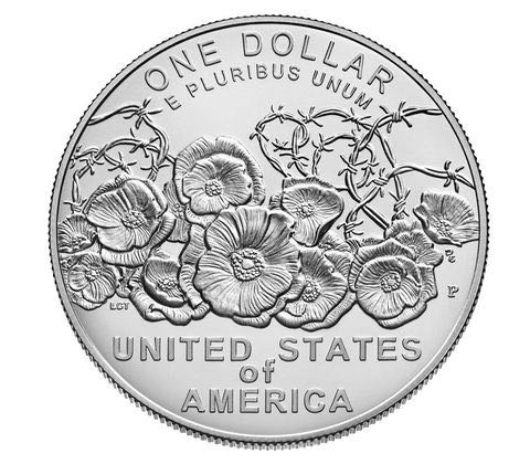 World War I Centennial Uncirculated Silver Dollar  coin collectible - Main Image 2