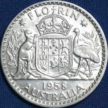 1958 Florin  coin collectible - Main Image 2