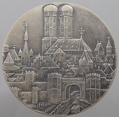Munchen Oktoberfest 1810-1960 Silver Medal   coin collectible - Main Image 2