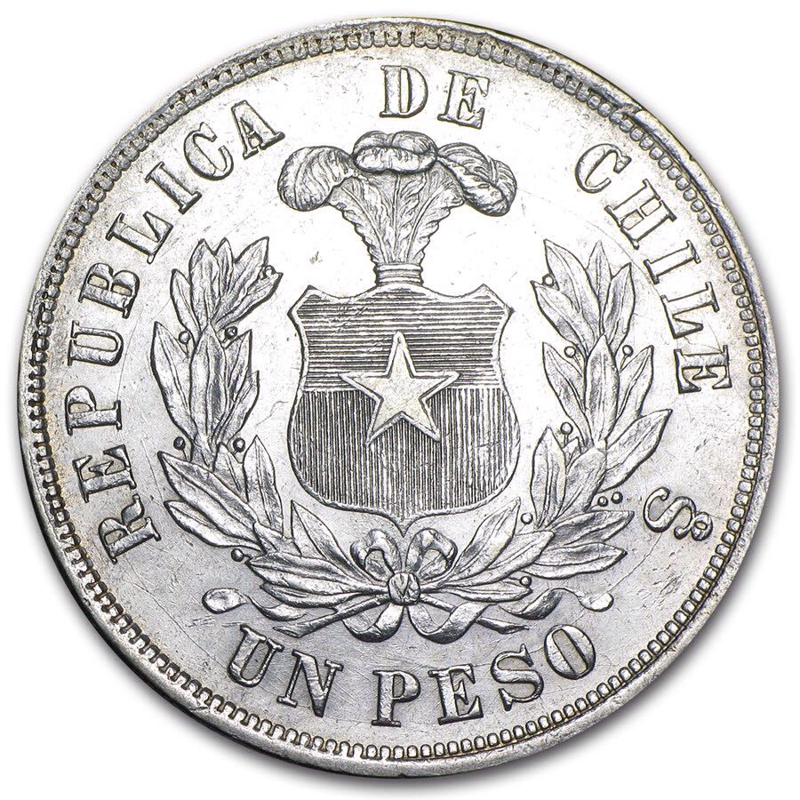 Chile 1 Peso  coin collectible - Main Image 2