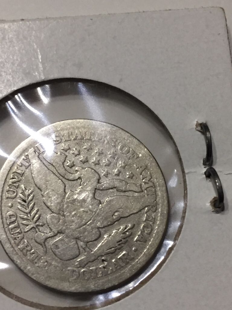 1898 Barber Quarter  coin collectible - Main Image 2