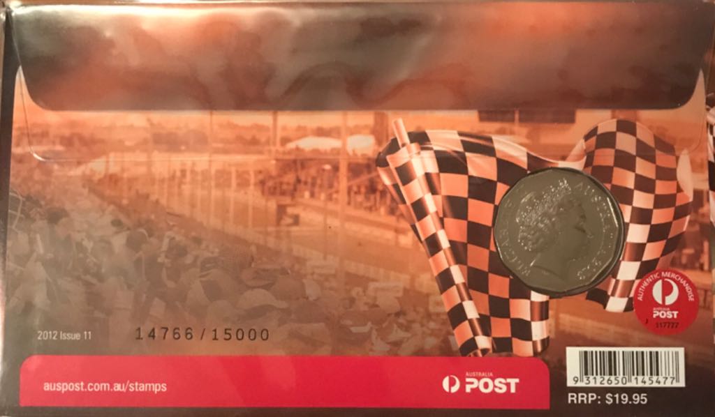 50 Years Of Bathurst  coin collectible - Main Image 2