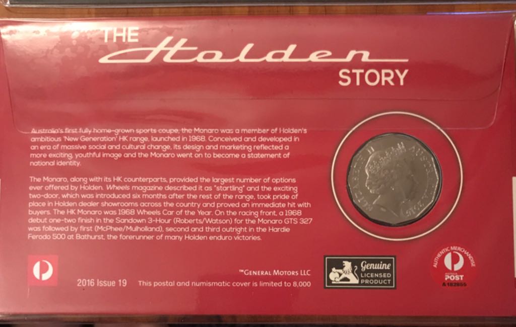 Holden Anda Coin  coin collectible - Main Image 2