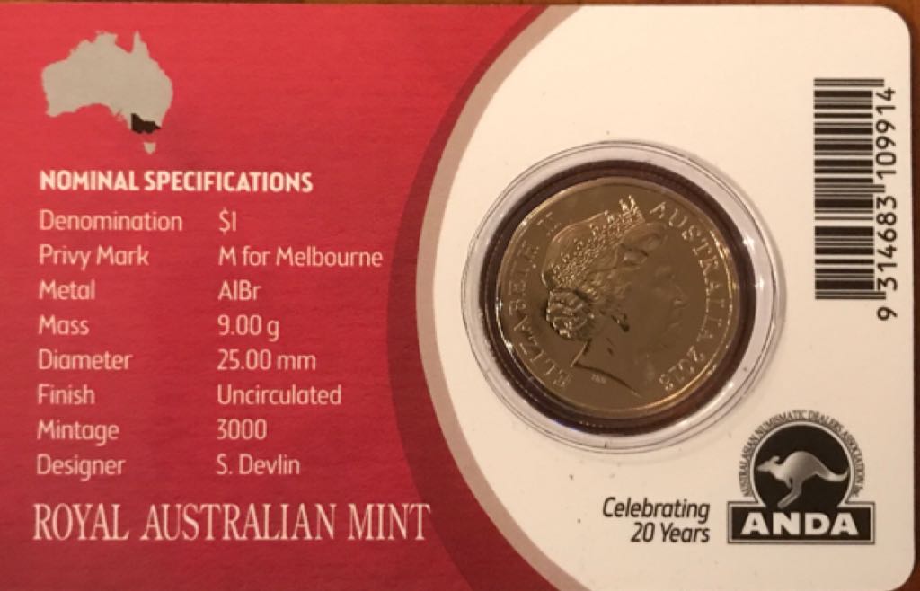 Mob Of Roos 2016  coin collectible - Main Image 2