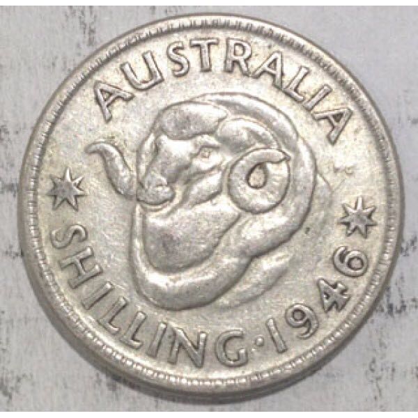 1946 Shilling  coin collectible - Main Image 2
