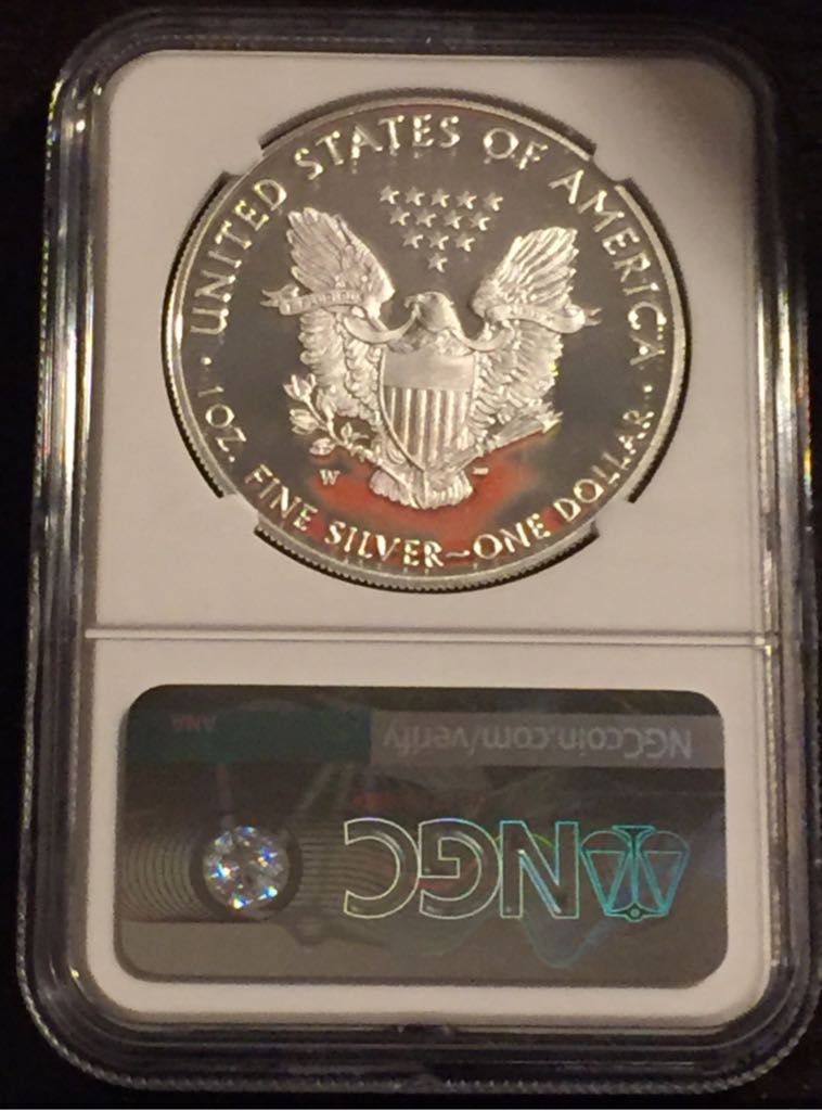 2018 W American Eagle  coin collectible - Main Image 2