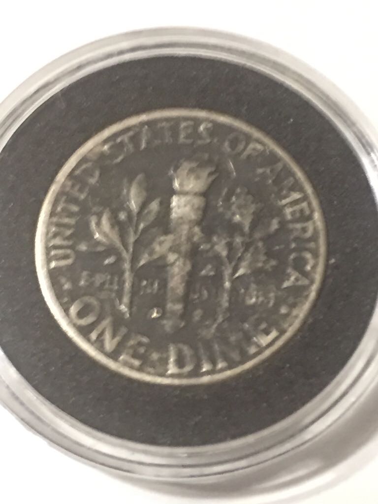 1950 D Roosevelt Dime  coin collectible - Main Image 2