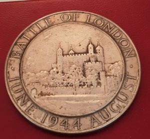 Battle Of London Medallion  coin collectible - Main Image 2