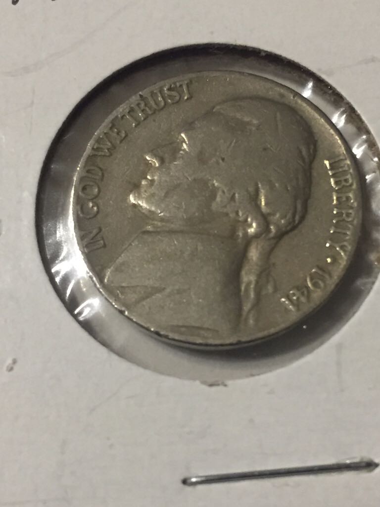 Canadian Nickel 5 Cent Coin 1947