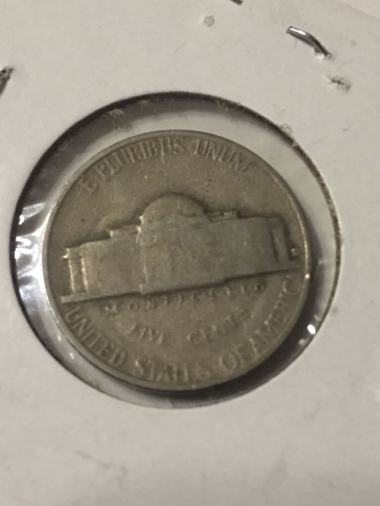 1949 D Jefferson Nickel  coin collectible - Main Image 2