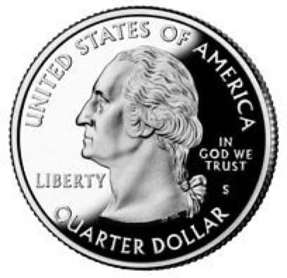 Washington Quarter Alaska  coin collectible - Main Image 2