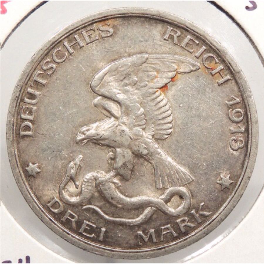 German States Prussia 3 Marks  coin collectible - Main Image 2