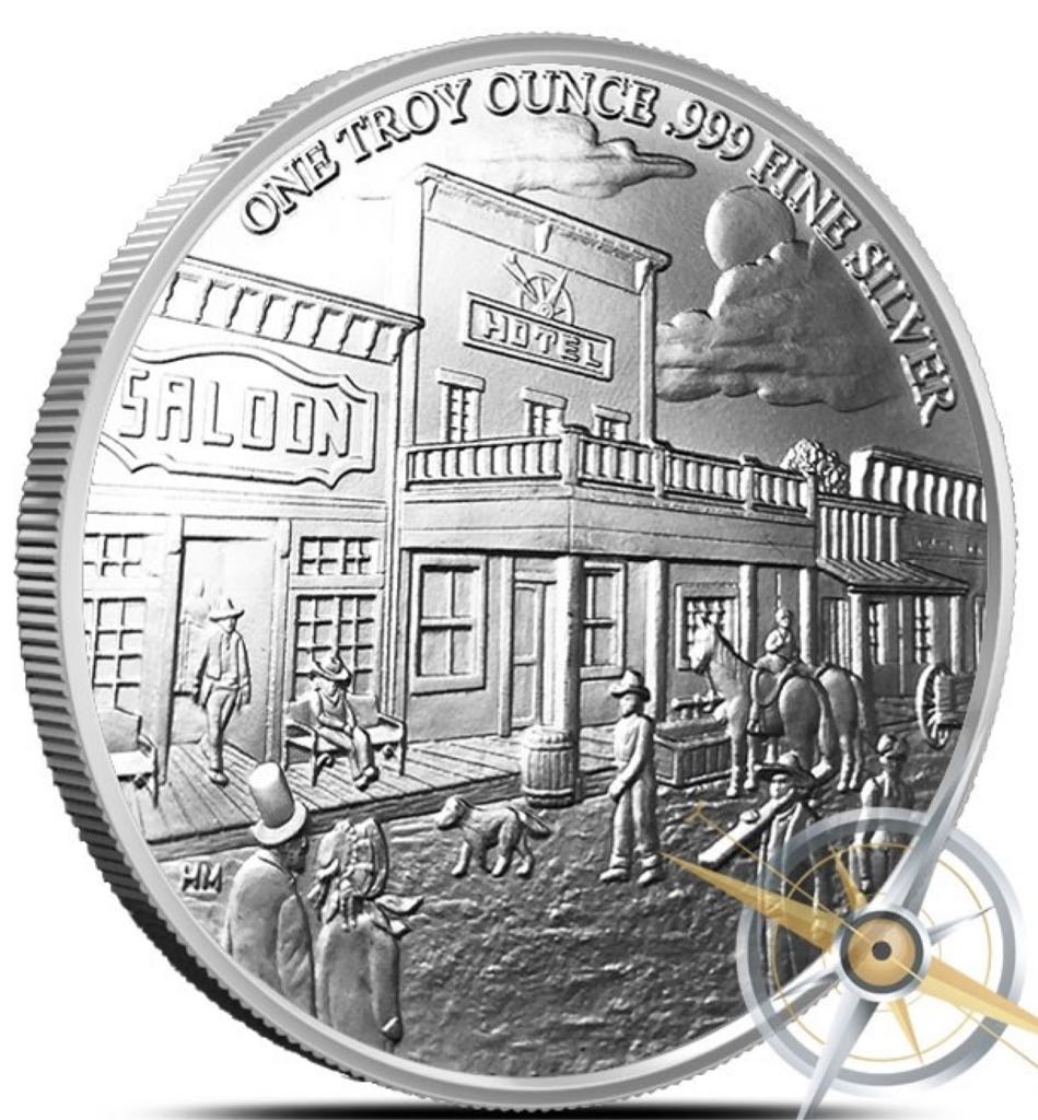 Provident Metals Prospector Silver Round  coin collectible - Main Image 2