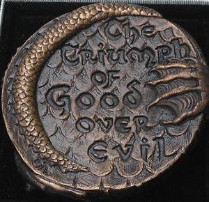 Triumph Of Good Over Evil - George And The Dragon Medal, The  coin collectible - Main Image 2