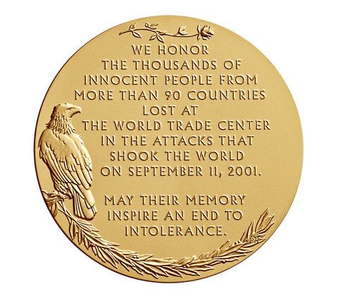 Fallen Heroes Of New York Medal  coin collectible - Main Image 2