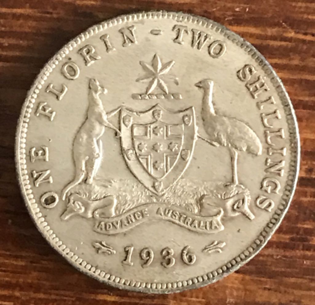 1936 Florin  coin collectible - Main Image 2