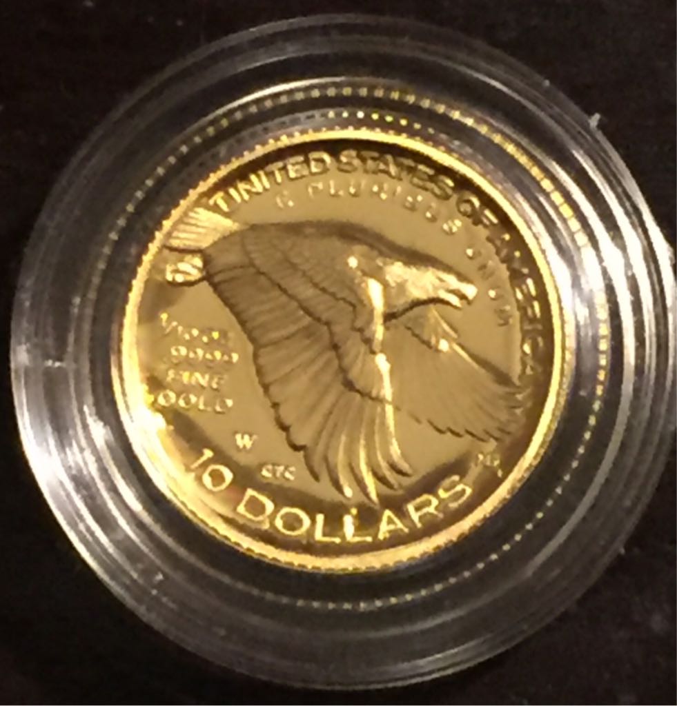 2018 W American Liberty $10 Gold High Relief  coin collectible - Main Image 2