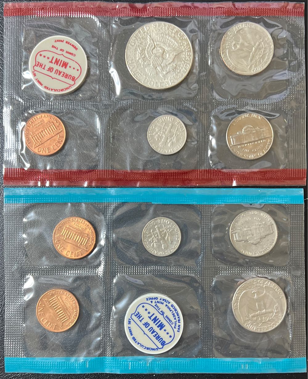 1969 United States Uncirculated Mint Set  coin collectible - Main Image 3