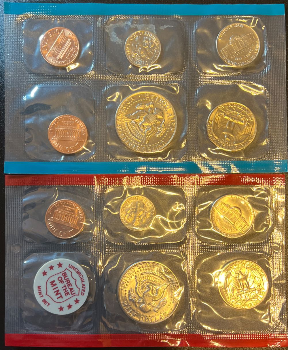 1972 United States Uncirculated Mint Set  coin collectible - Main Image 2