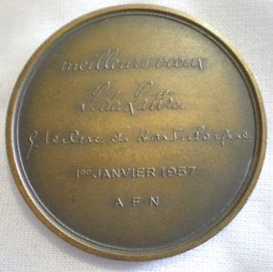 G. Leclerc de Hauteclocque - Athena Medal  coin collectible - Main Image 2