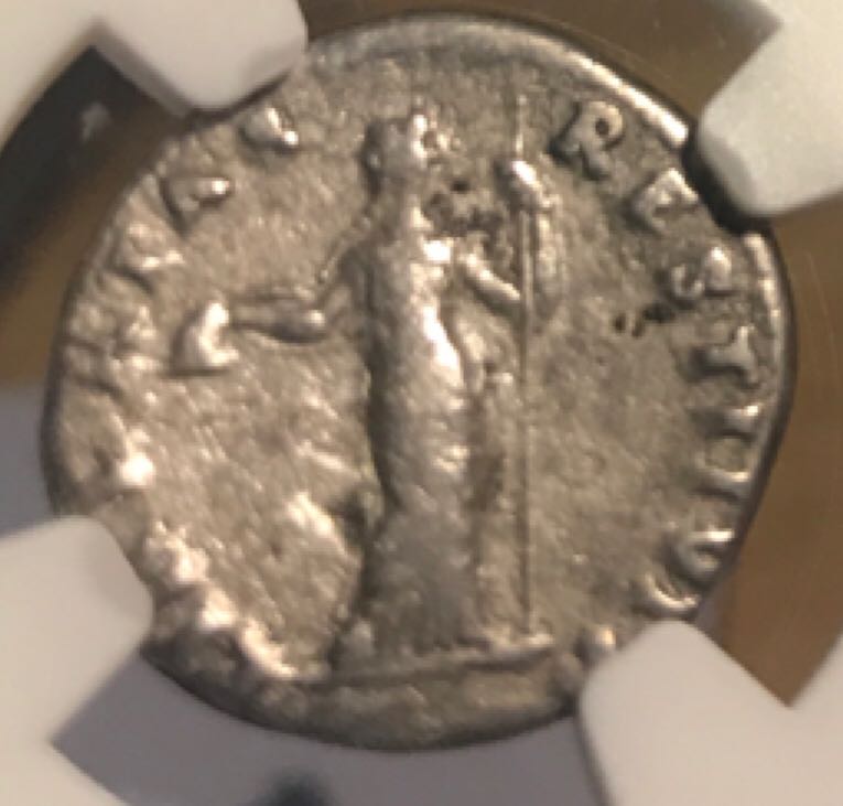 Vitellius Denarius (NGC)  coin collectible - Main Image 2
