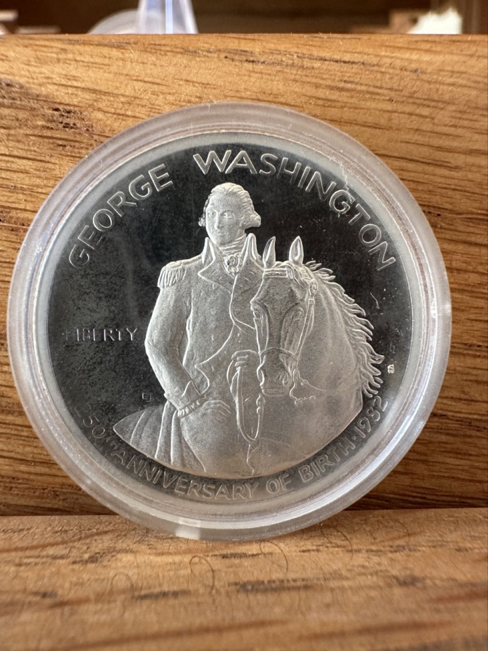 Coin Half Dollar - George Washington 250th Anniversary Of Birth 1982 Proof Half Dollar  coin collectible - Main Image 3