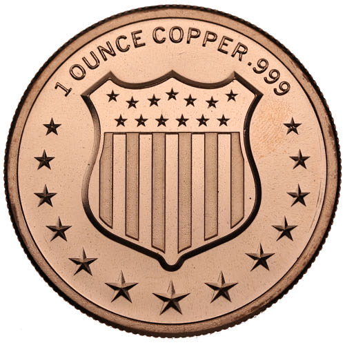 Commemorative - Copper Bald Eagle  coin collectible - Main Image 2