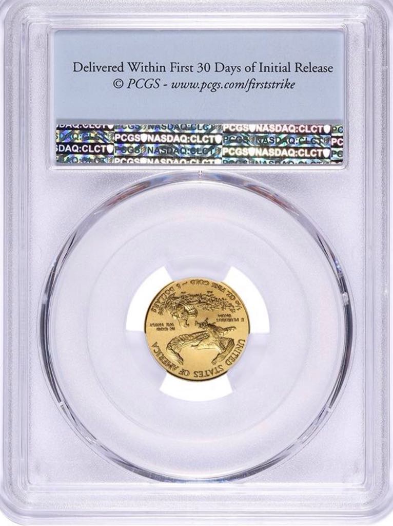 American Gold Eagle 1/10 Oz MS70 West Point  coin collectible - Main Image 2