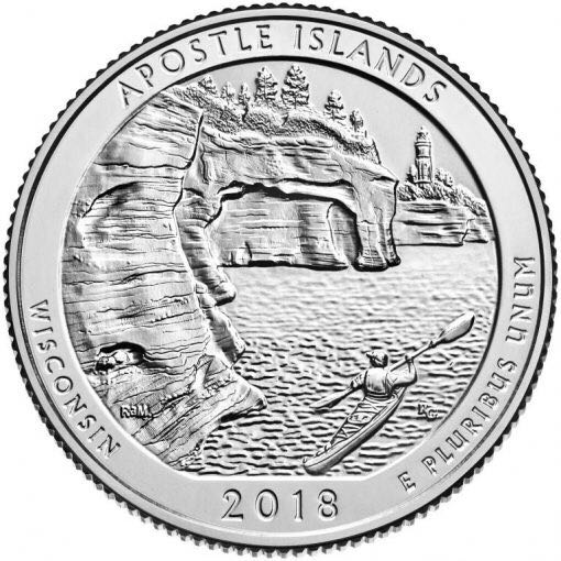 Wisconsin - Apostle Islands  coin collectible - Main Image 1