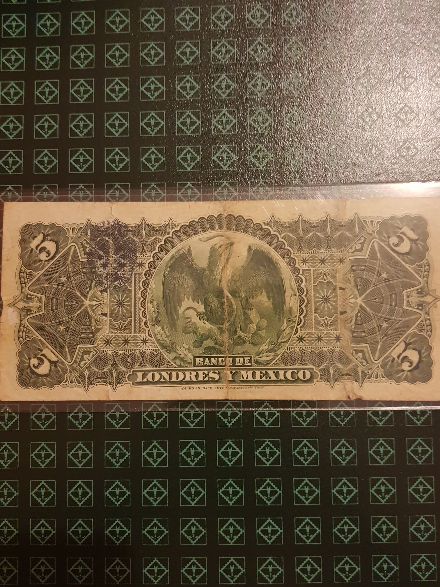 5 Pesos Londres Y México  coin collectible - Main Image 2