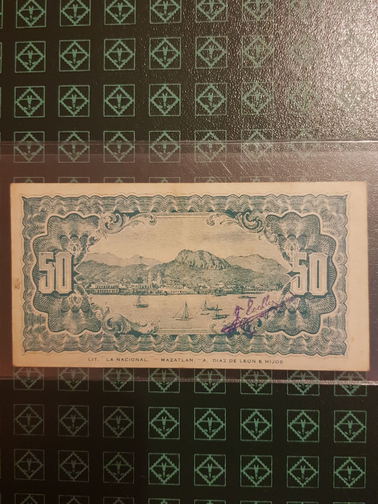 .50 Centavos Tesoreria De La Federación  coin collectible - Main Image 2