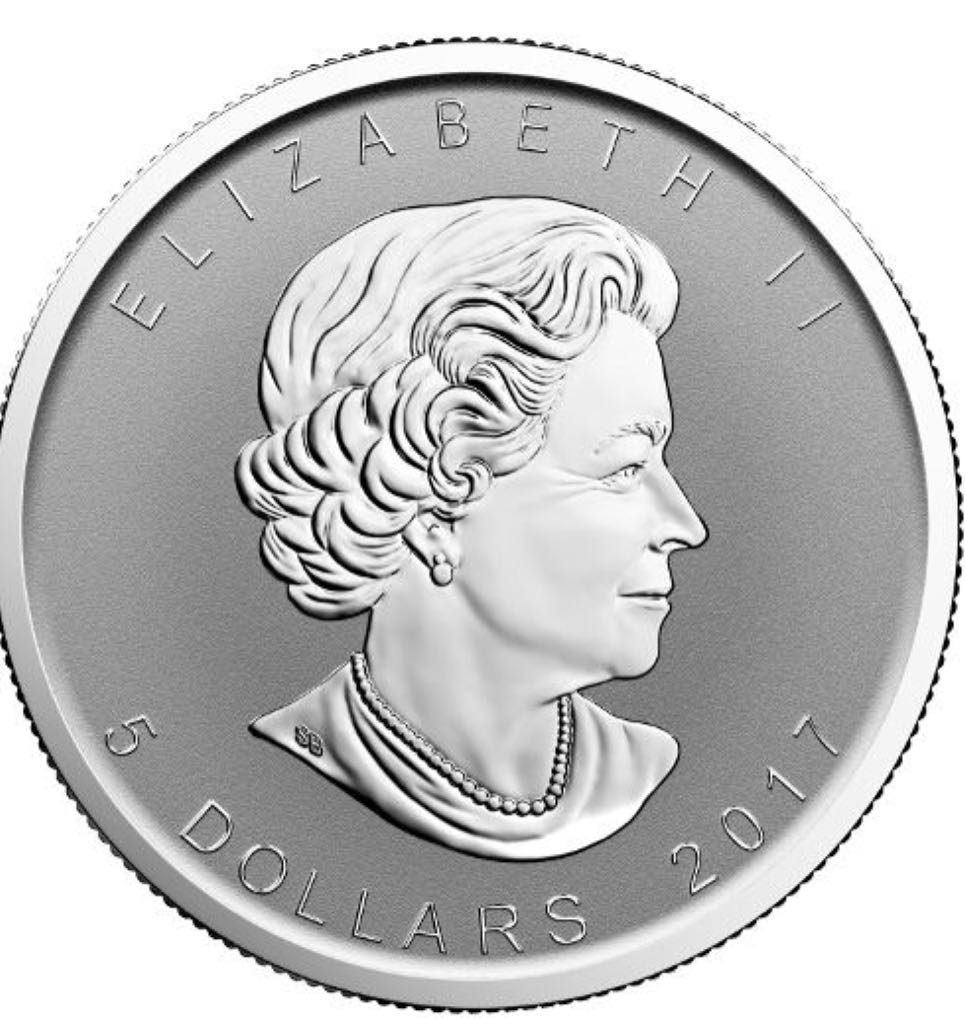 2017 Canadian $5.00 Fine Silver Coin  coin collectible - Main Image 2