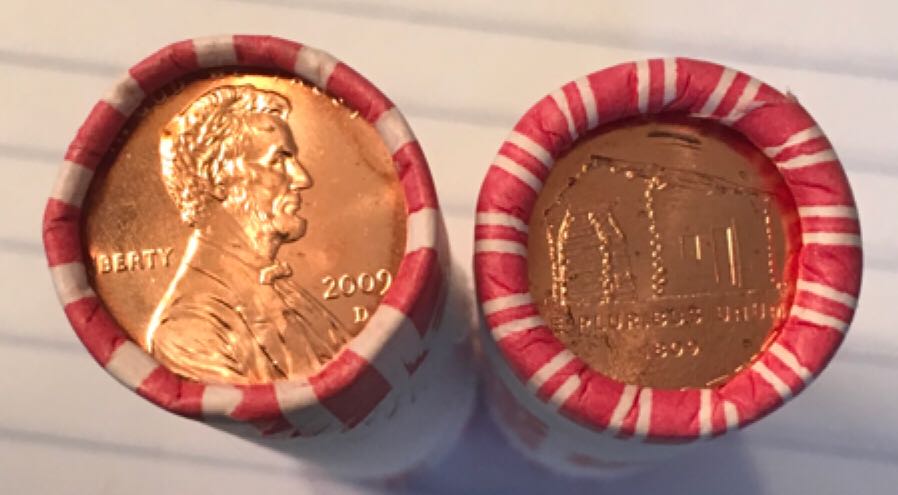 Rolls - Penny Lincoln Cent 2009  coin collectible - Main Image 2