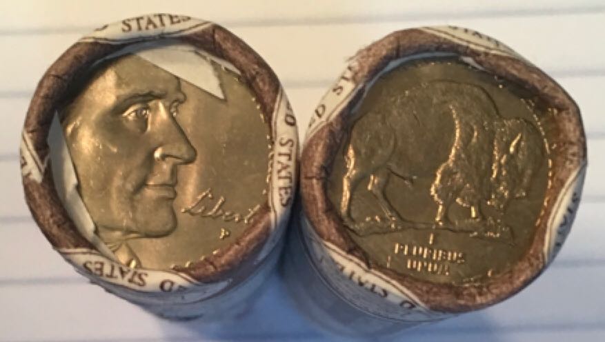 Rolls - 2005 d & p Jefferson Westwood Nickel Rolls  coin collectible - Main Image 2